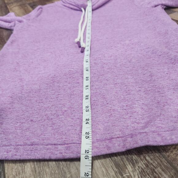 T by Talbots Womens Cowl Neck Purple Active Sweater Size Medium - Picture 9 of 14